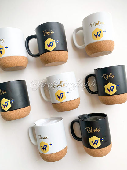 Insulated Coffee Cork Mug