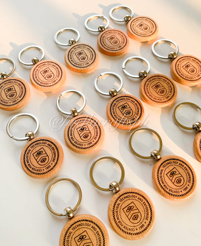 Wooden Keychain