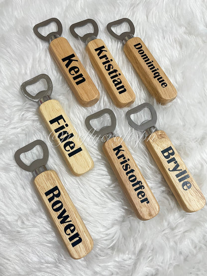 Wooden Bottle Opener