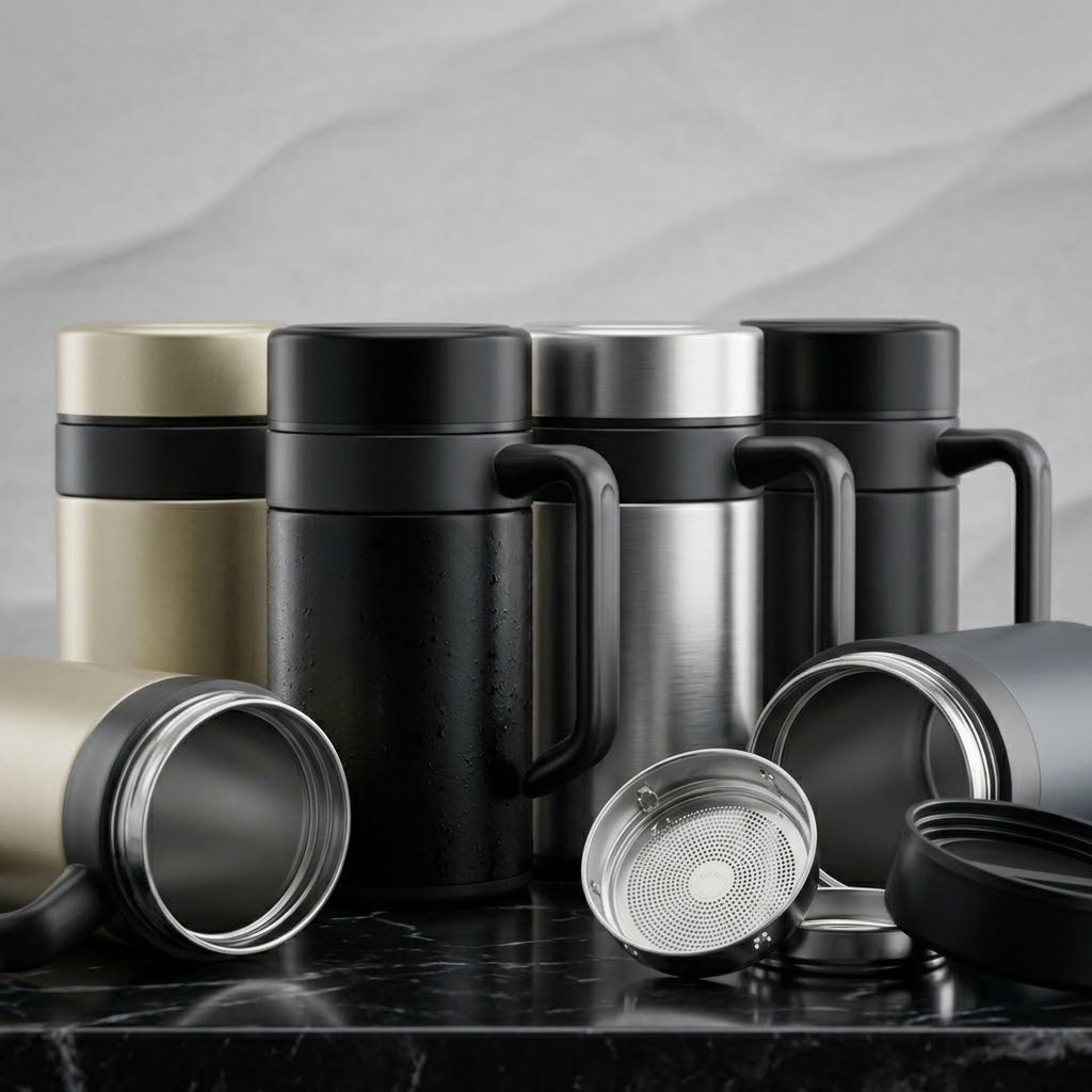 Tall Insulated Coffee Mug