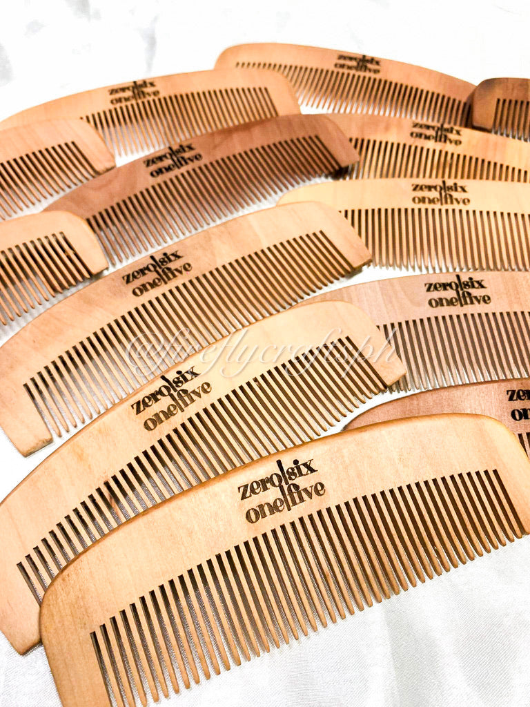 Wooden Flat Comb