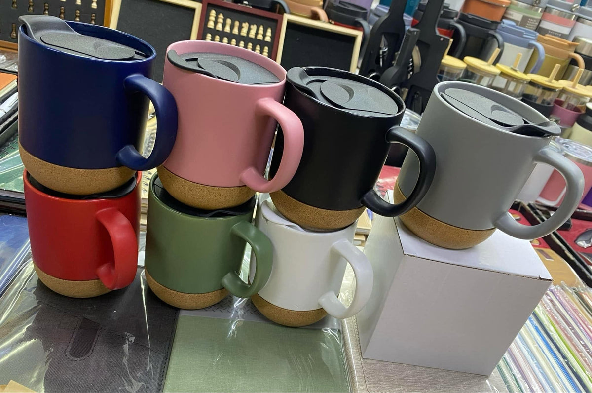 Insulated Coffee Cork Mug