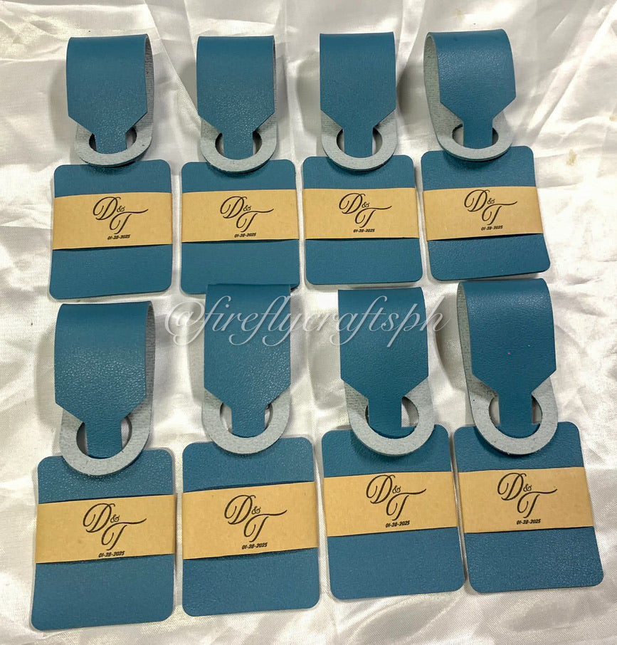 Leather Thick Bag Tag
