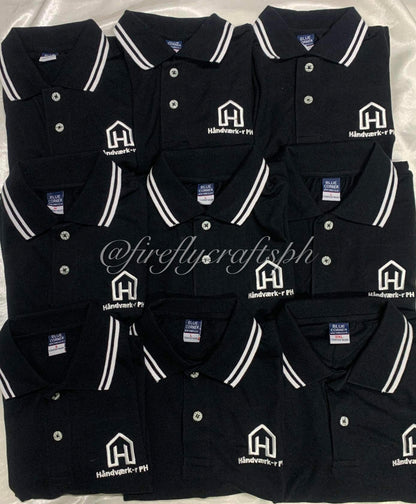 Polo Shirt with Collar Design