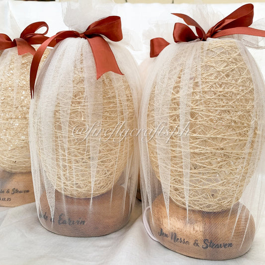 Abaca Lamp Egg
