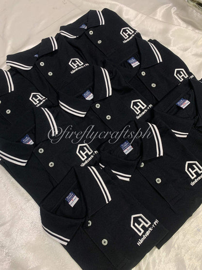 Polo Shirt with Collar Design