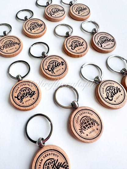 Wooden Keychain