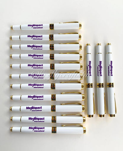 Metal Pen with Gold