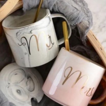 Mr and Mrs Mug Set B