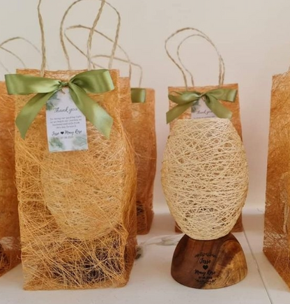 Abaca Lamp Egg