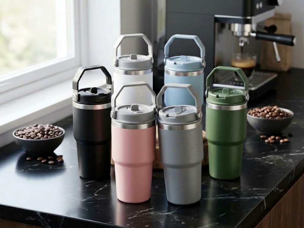 Powpie Tumbler with Handle