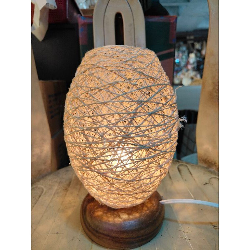 Abaca Lamp Egg